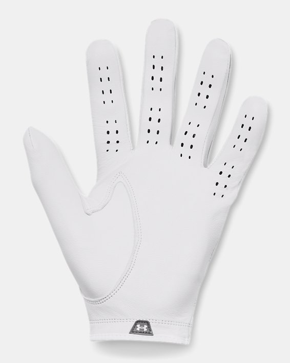 Men's UA Drive Tour Glove in White image number 1